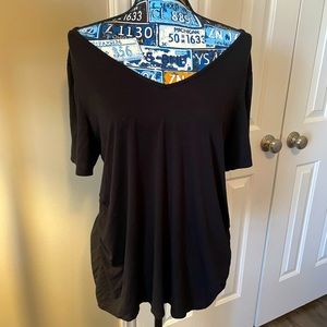 BKE tshirt with sheer back comfy and sexy size large